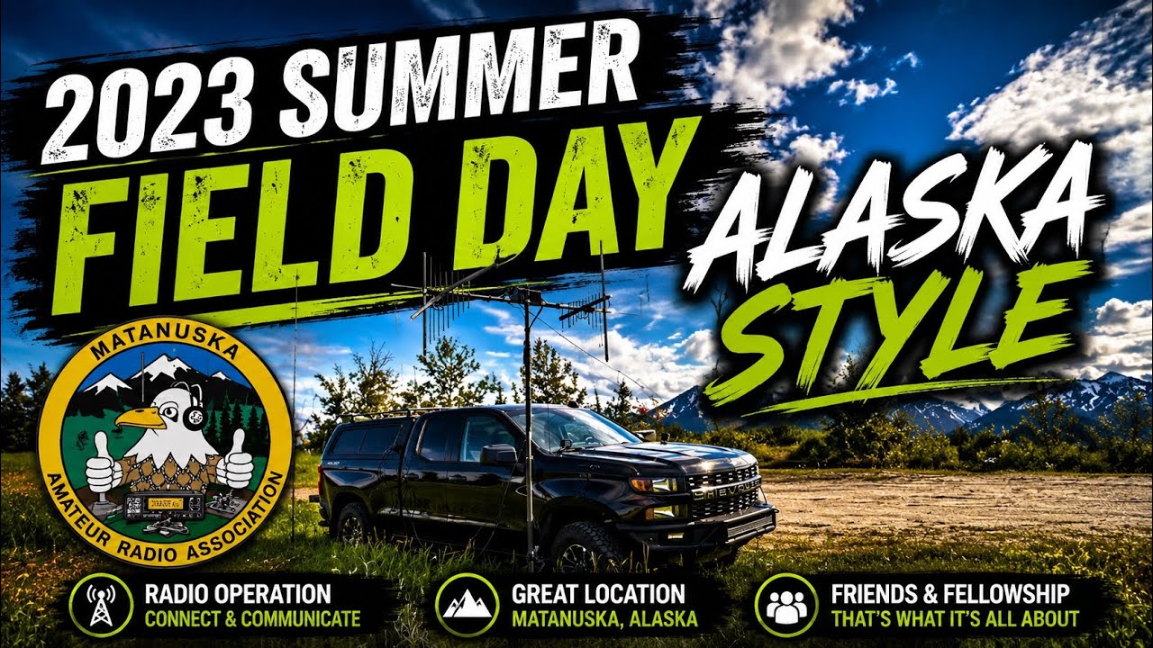 2023 ALASKA SUMMER FIELD DAY: HAM RADIO