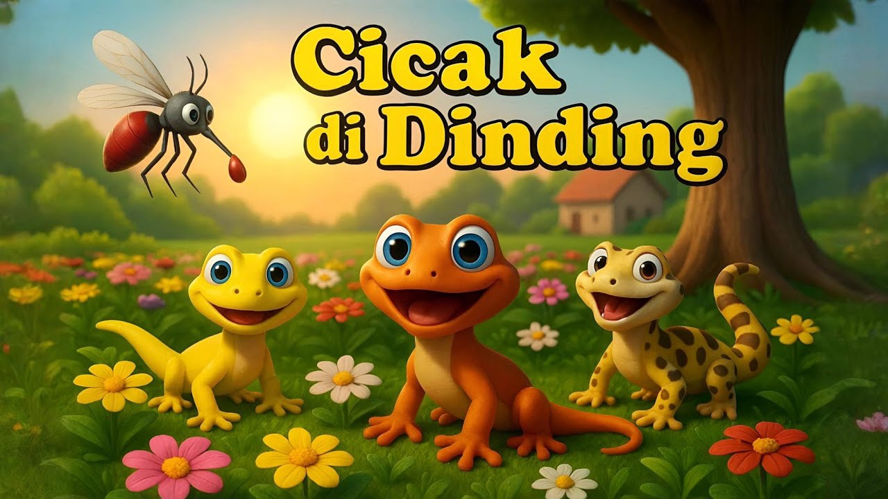 Cicak Cicak di Dinding - Lagu Anak Populer | Lagu Edukasi Anak PAUD TK