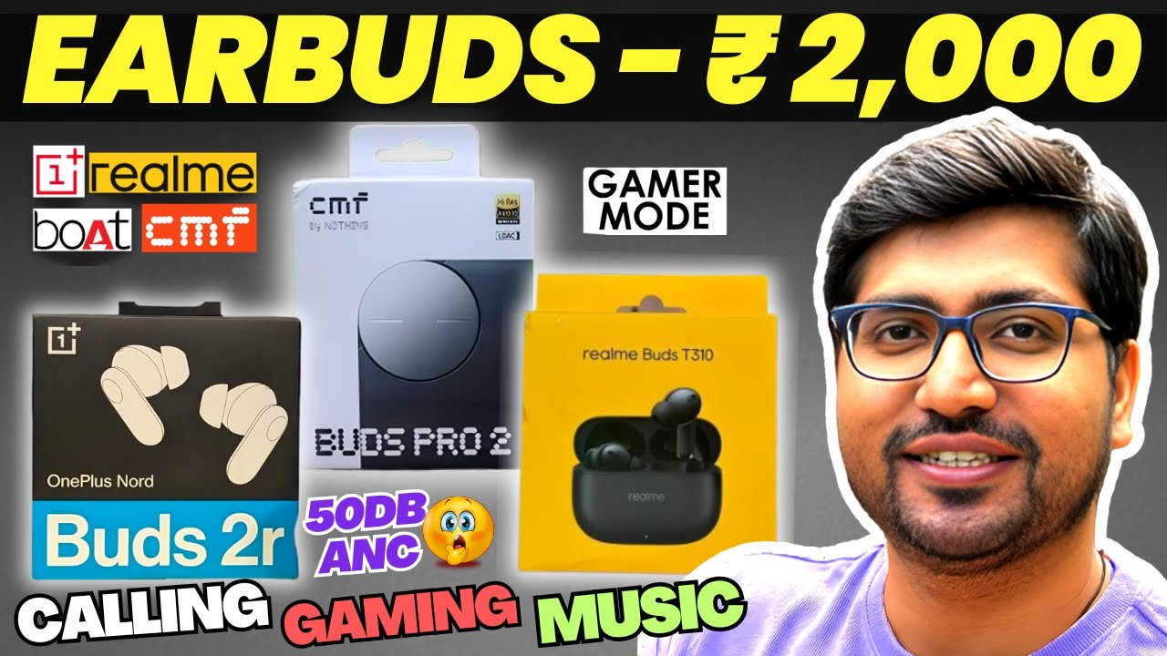[TOP 3]🔥Best Earbuds 2026🔥Best Earbuds Under ₹2000 in India 2026 🔥Best TWS Under ₹2000