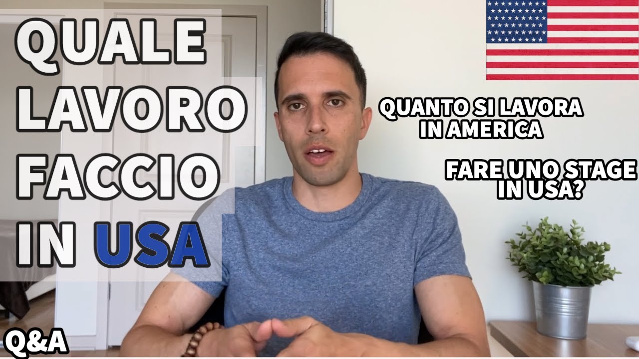 Quale lavoro faccio in USA | Trasferirsi in America