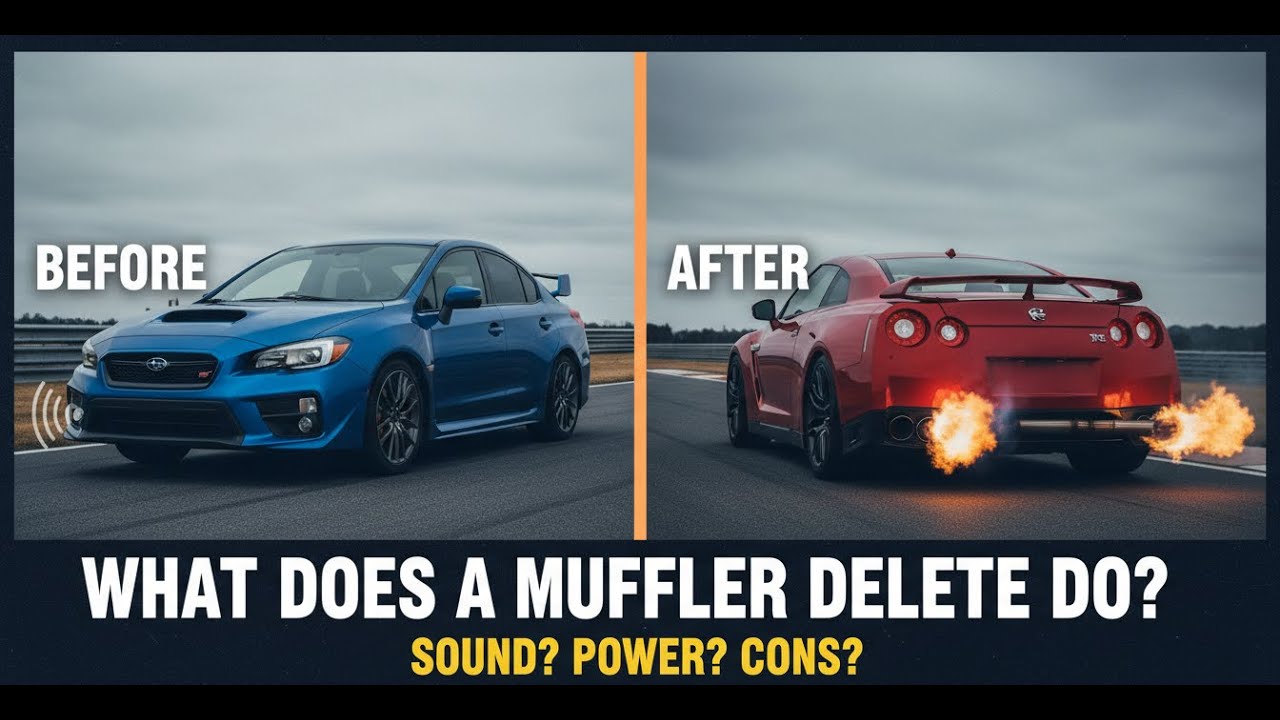 What Does a Muffler Delete Do?