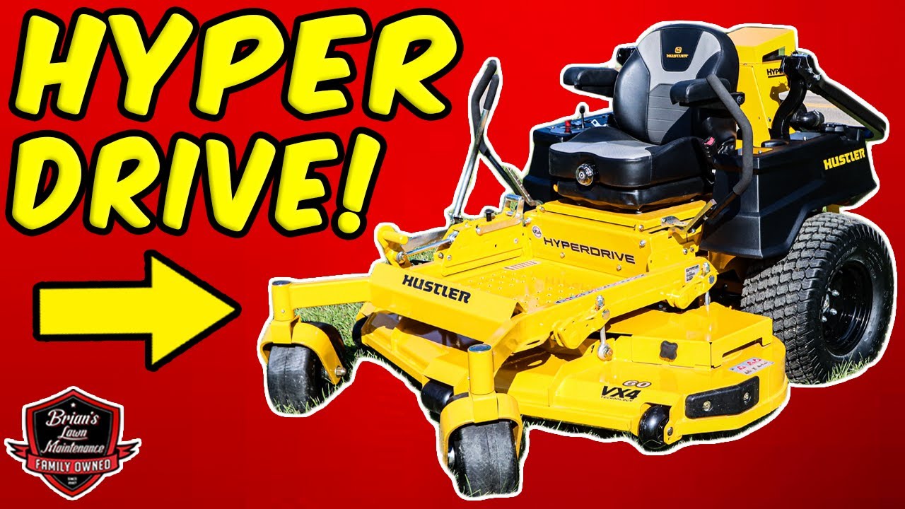 Самая недооценённая газонокосилка всех времён? Представляем Hustler Super Z HyperDrive