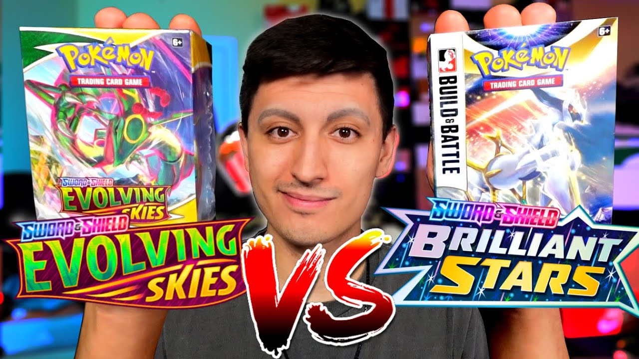 Brilliant Stars VS Evolving Skies! Build and Battle Box OPENING BATTLE!