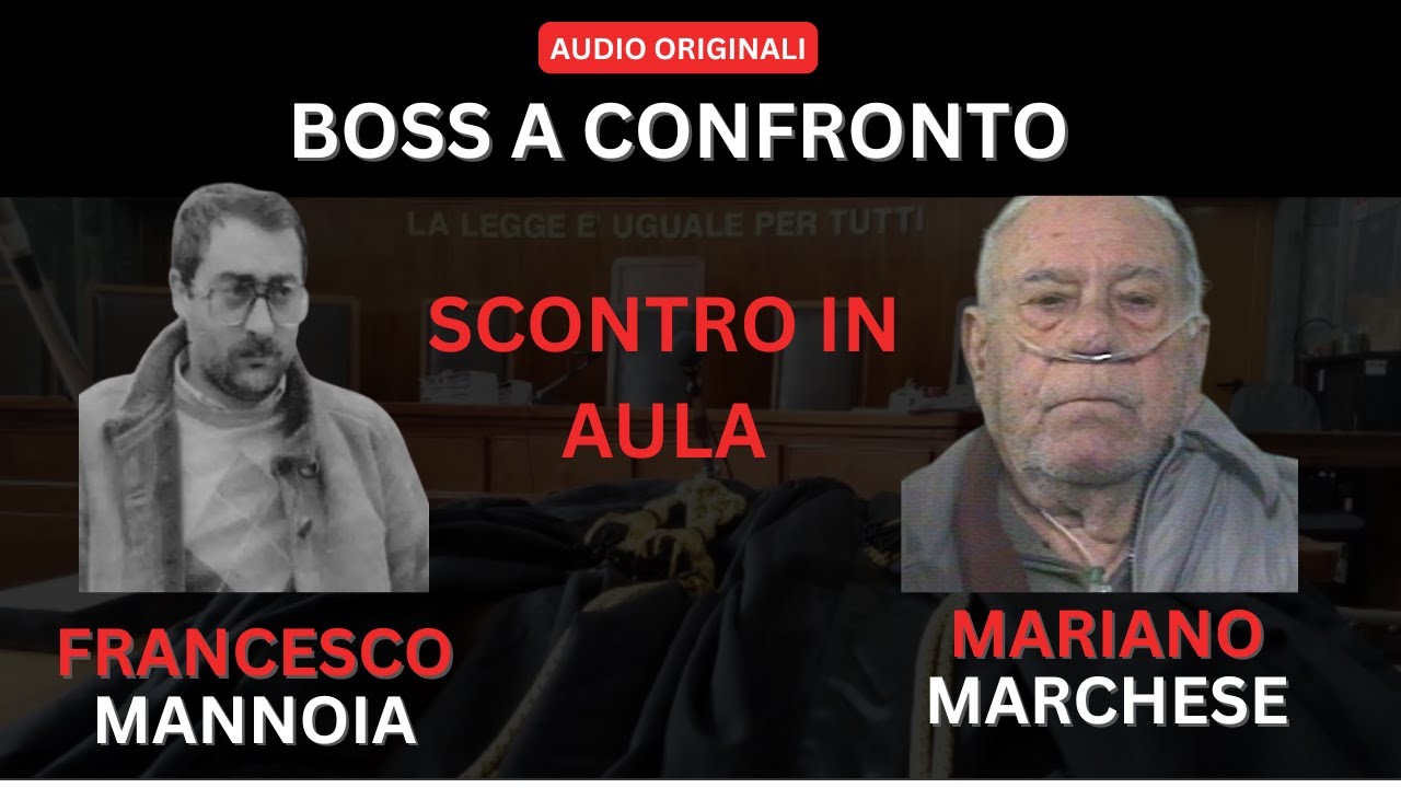 CONFRONTO DI MAFIA: FRANCESCO MARINO MANNOIA VS MARIANO MARCHESE - APPELLO MAXIPROCESSO