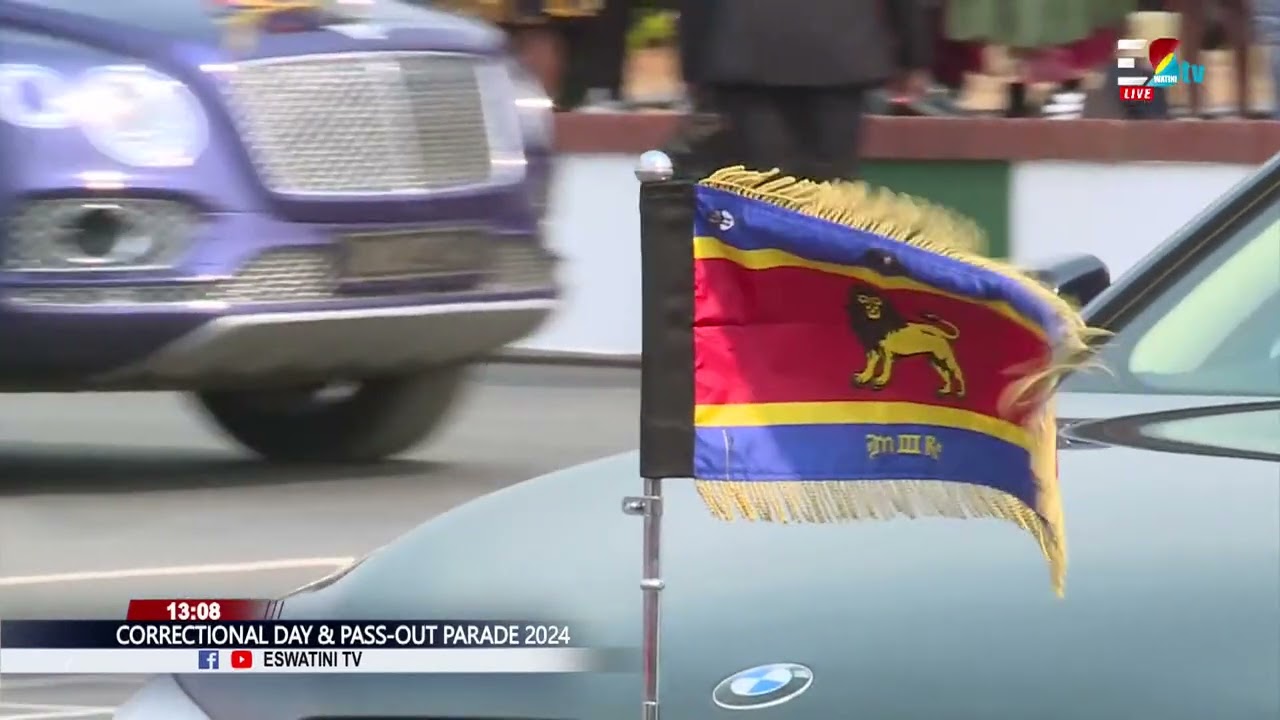 Correctional Day 2024 || Arrival of His Majesty King Mswati III