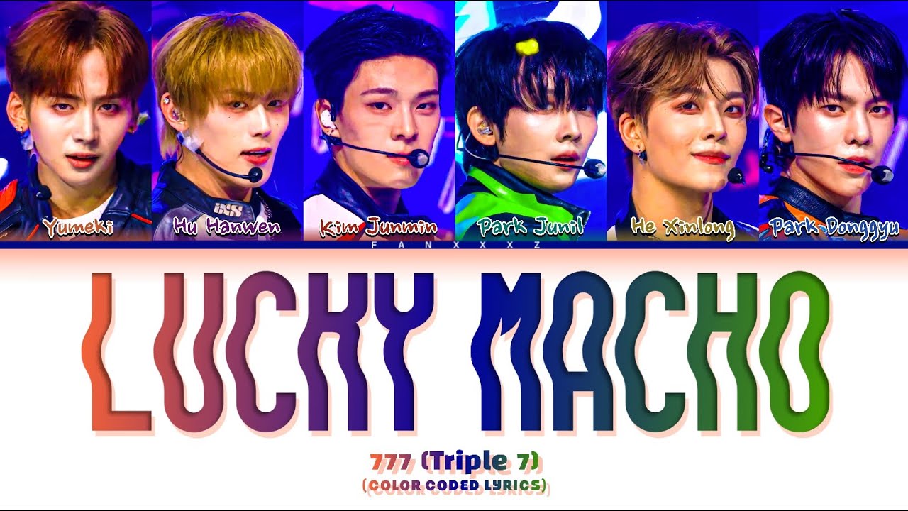 BOYS II PLANET 'Lucky MACHO'  (777 Triple 7) [DEBUTCONCEPTBATTLE] Color Coded Lyrics