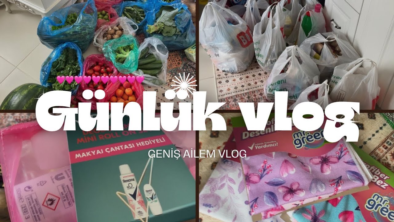 ‼️12 000 TLLİK MARKET PAZAR ALIŞVERİŞİMİZ ‼️BİMDEN NELER ALDIK⁉️#marketalışverişi #shopingvlog