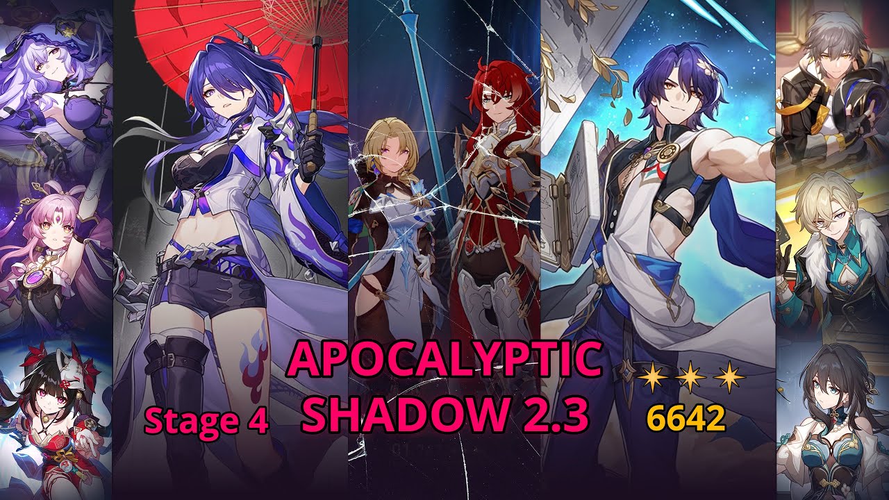 Acheron E0 & Dr. Ratio E0 - Apocalyptic Shadow 2.3 Stage 4 (3 Stars) | Honkai: Star Rail