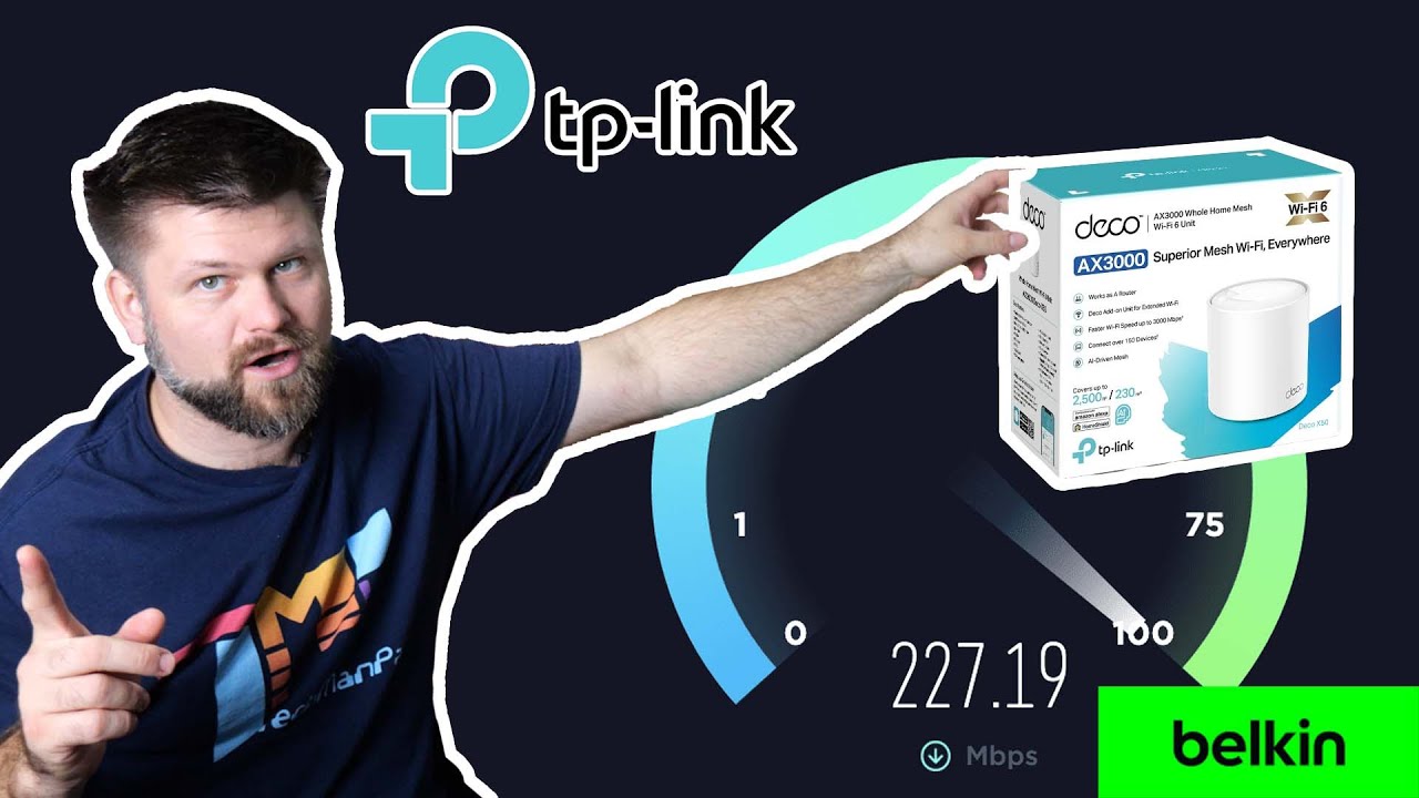 TP Link X50 Mesh Setup ft. Belkin Giveaway | TechManPat