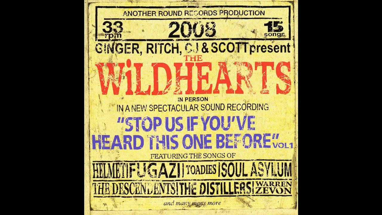 The Wildhearts - Ice Hockey Hair (Super Furry Animals cover)