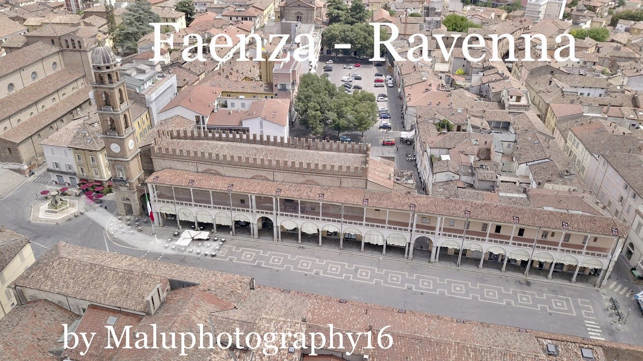Faenza - Ravenna Italy🇮🇹/Emilia-Romagna/4K/HD/Maluphotography16/Drone/DJI/Cinematic/Aerial-Shots/