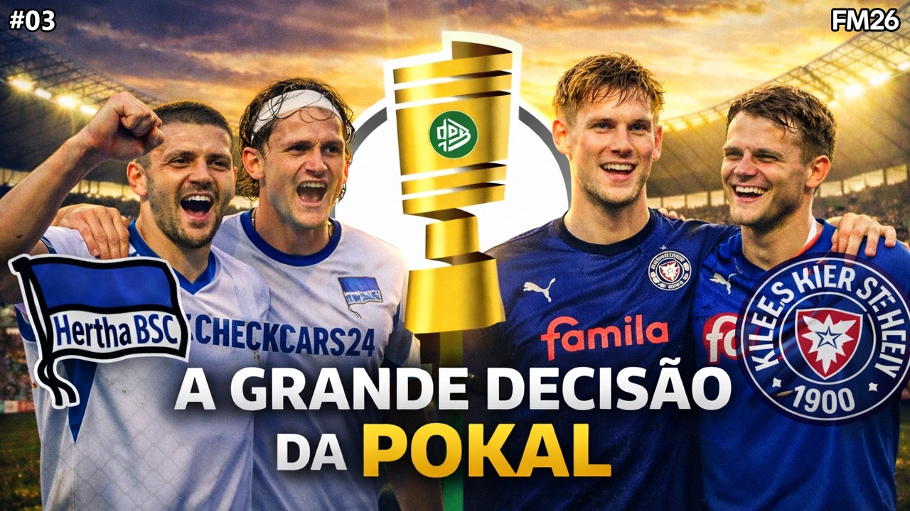 Hora de Fazer História - Modo Carreira FM26 T.1 EP.03