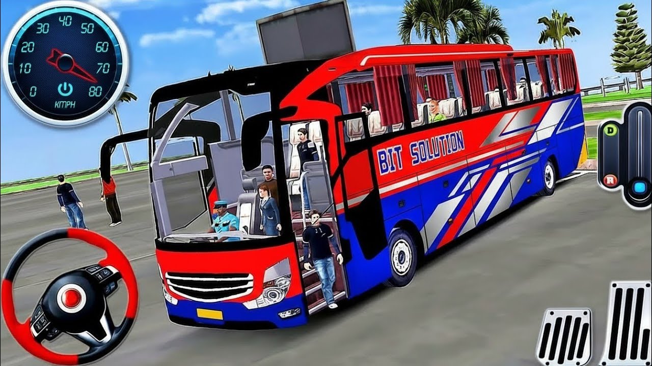 Offroad & City Bus Driving Simulator 🚍 | Real Highway Bus Simulator 3D – Android Gameplay