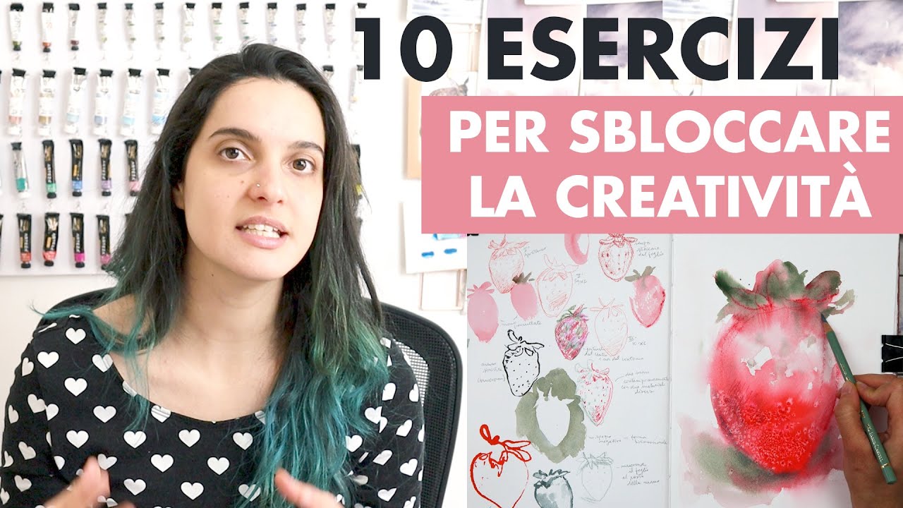 Paura del foglio bianco? Prova questi esercizi!