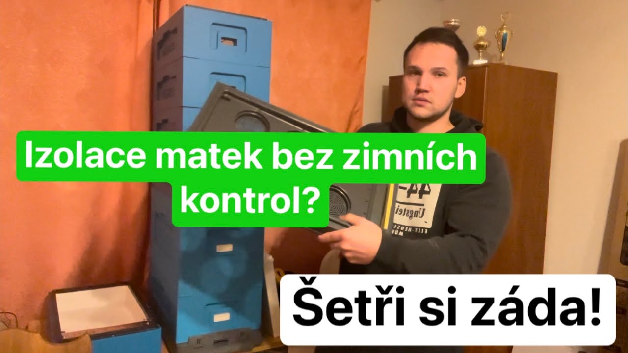 6-ti rámkové včelaření! Medná komora, OP, izolace, zálohy a 10kg medníčky, může to být lepší?