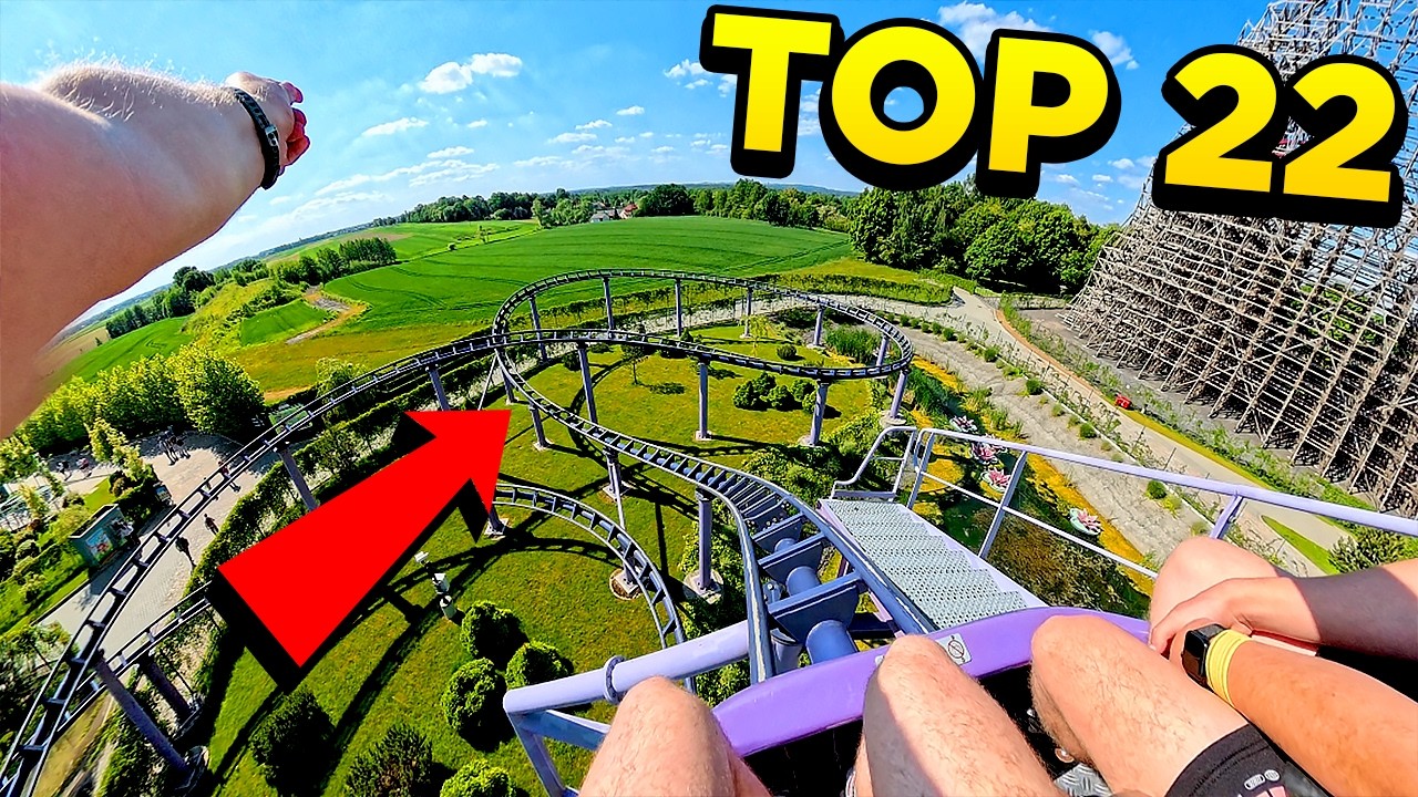 TOP 22 FASTEST ROLLER COASTERS IN POLAND | 2025 EPIC SMOOTH POV RIDES