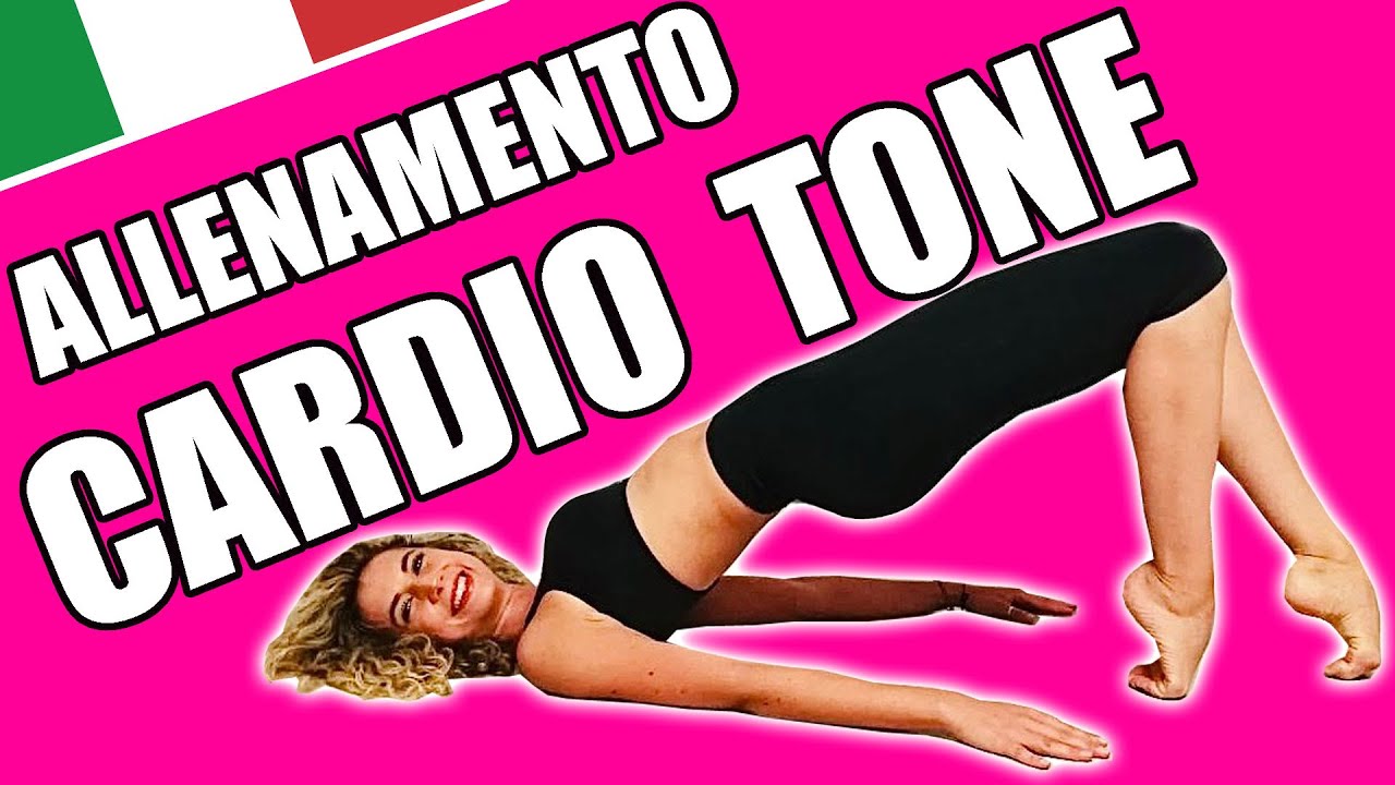 ALLENAMENTO CARDIO TONE | Tabata brucia grassi da fare a casa - Workout per dimagrire e tonificare