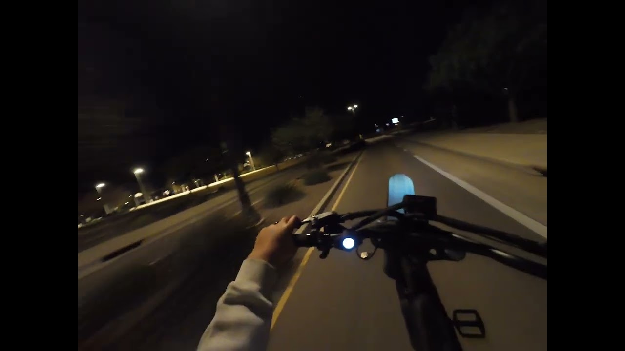 Urban riding on a super 73 wheelies 