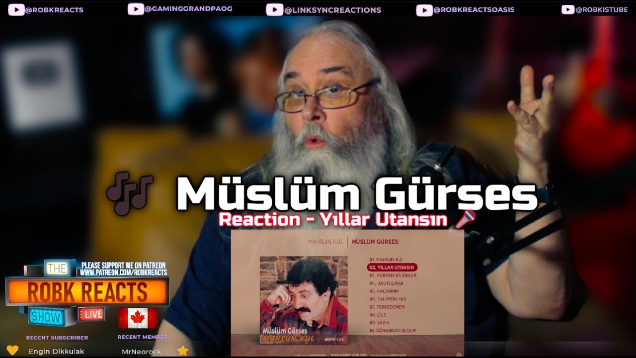 🎶 Müslüm Gürses Reaction - Yıllar Utansın | First Time Hearing 🎤