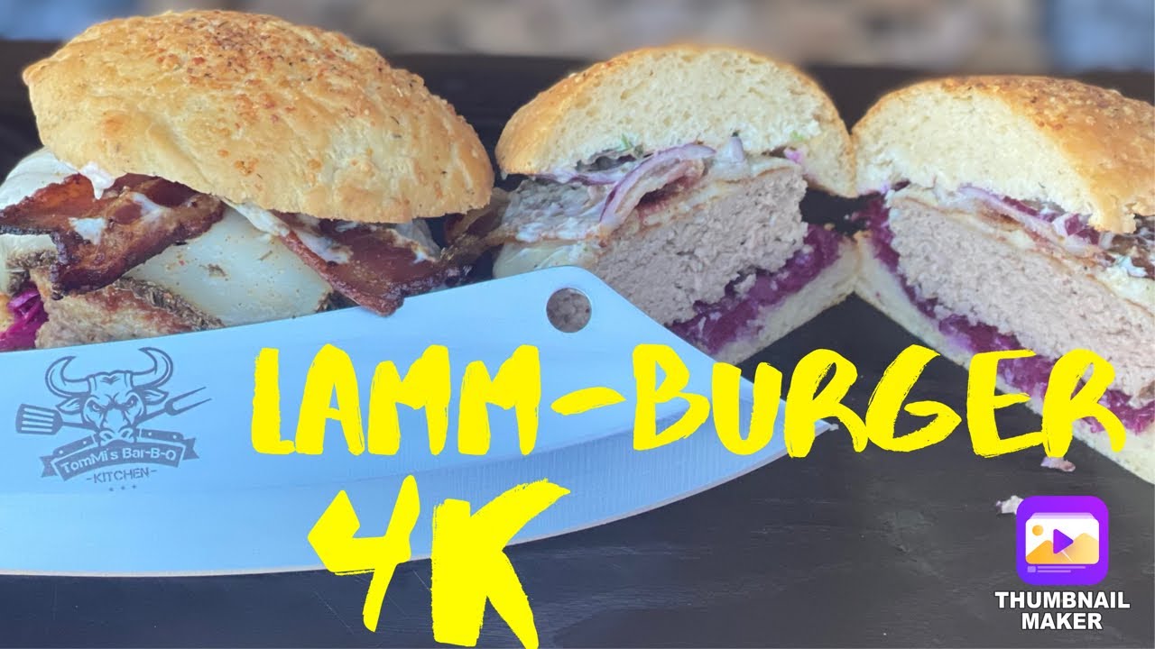 Lamm Burger🍔 4K