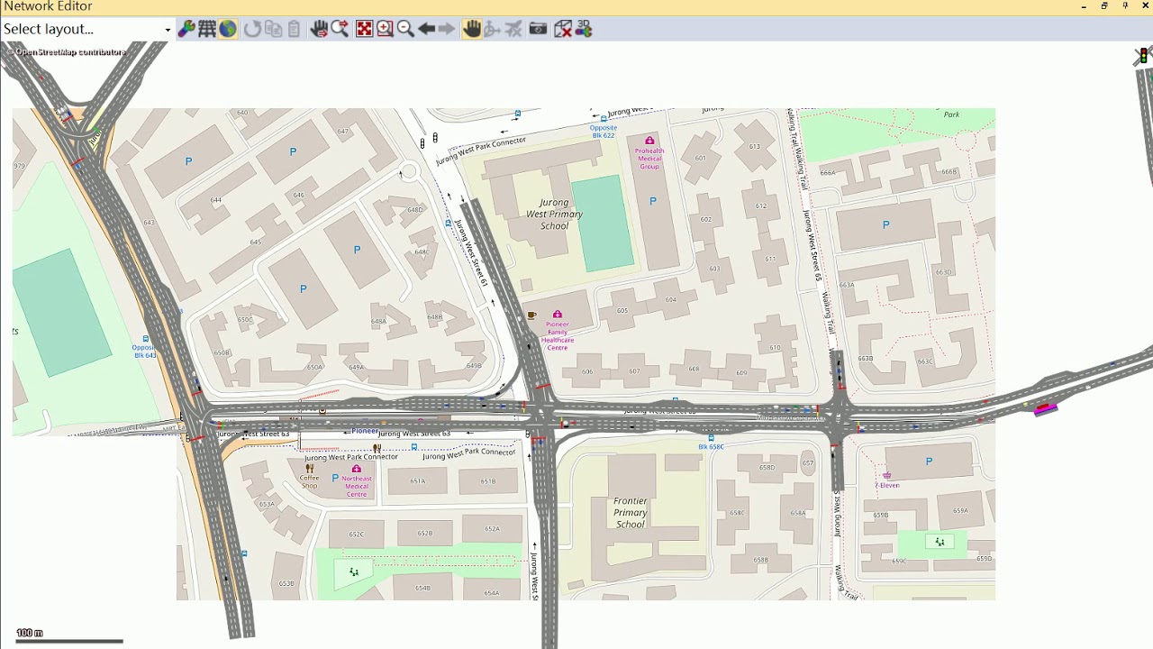 Bus Simulation using PTV Vissim