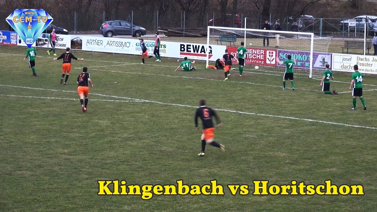 5. 3. 2017 - Fussball Klingenbach vs Horitschon - CCM-TV.at