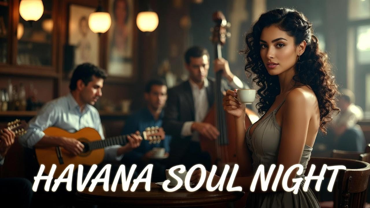 Cuban Soul Nights 🌙 Vintage Latin Jazz & Son Cubano Inspired Havana Café Vibes