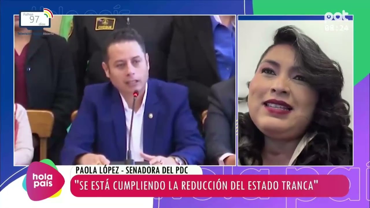 Paola López cuestiona cambios en estructura del Estado