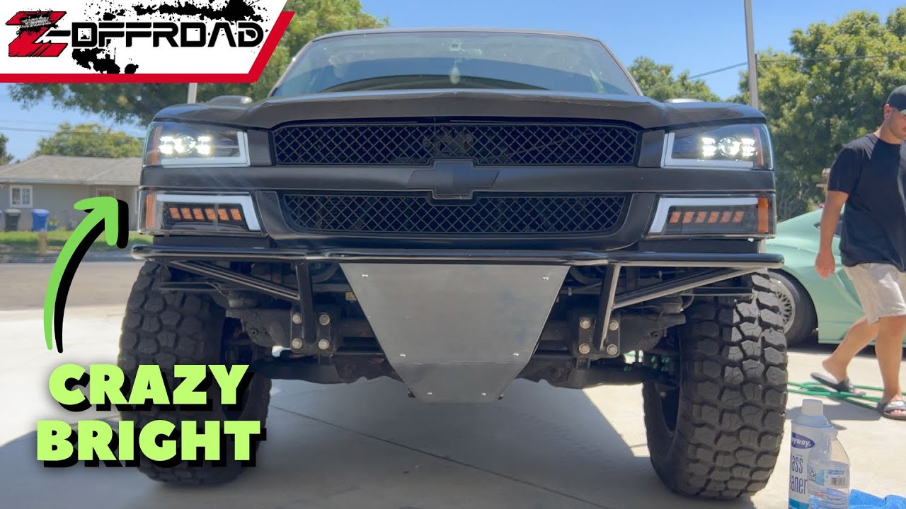 Best Chevy Silverado Headlights by Z-OFFROAD