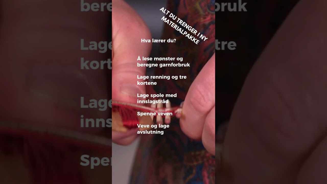 L&aelig;r eldgammel h&aring;ndverksteknikk p&aring; nettkurs hos artskill.no #onlinekurs #nettkurs #onlinecourse