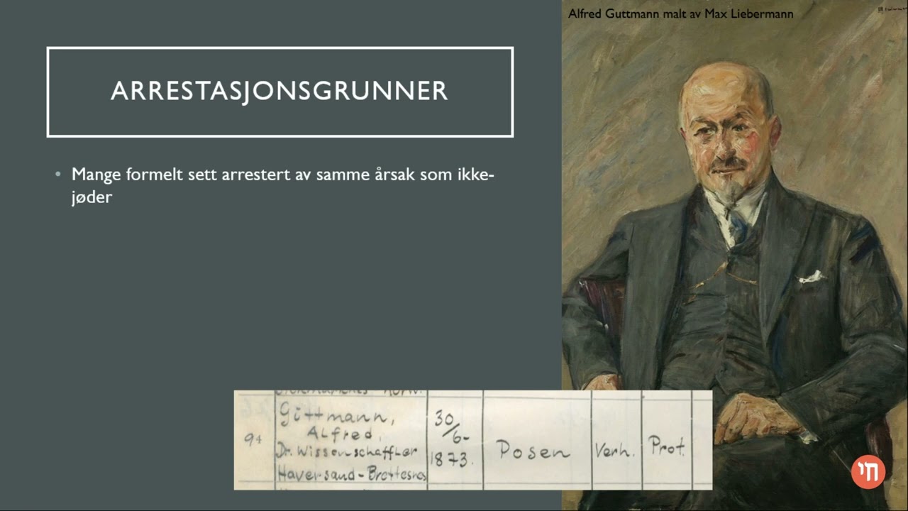 Grini &ndash; fangeleirens rolle i Holocaust