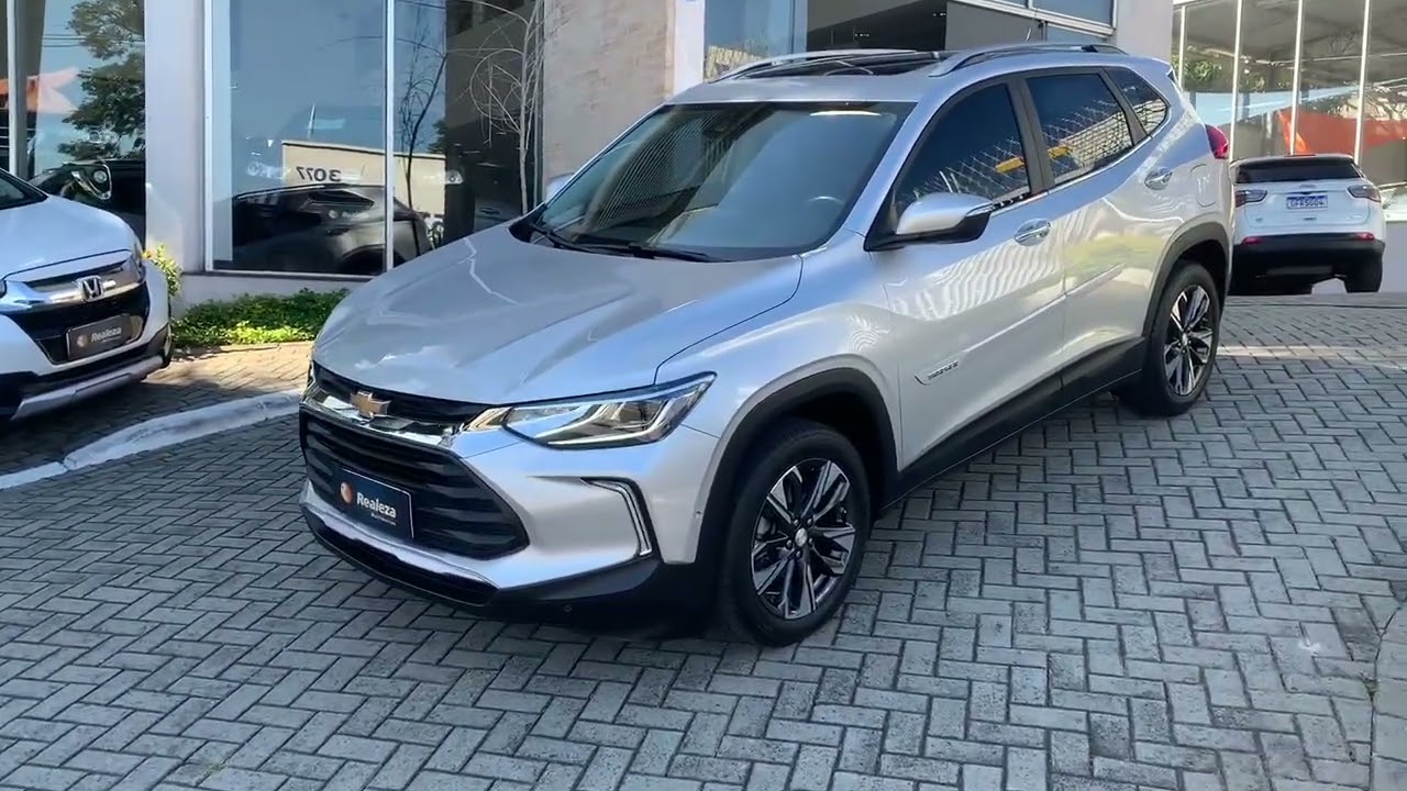 Chevrolet TRACKER Premier 1.2 Turbo 12V Flex Aut. - Prata - 2022