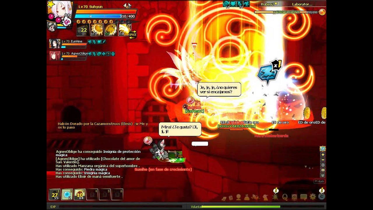 [Elsword ES] 2-x Hell mode luto (Asura, Asura, CA)