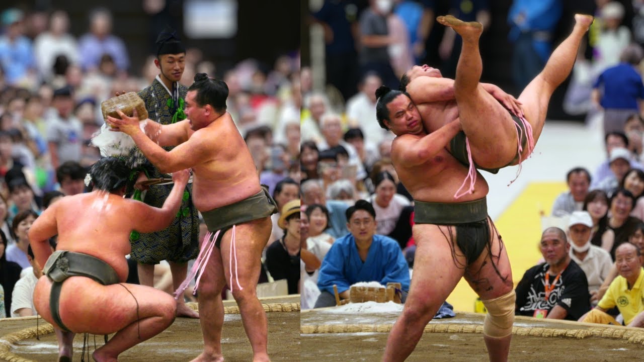 やりたい放題な初っ切り❗朝天舞&朝東コンビ 【令和7年 夏巡業 大相撲 岐阜場所】2025年8月4日 SUMO/Summer Tour