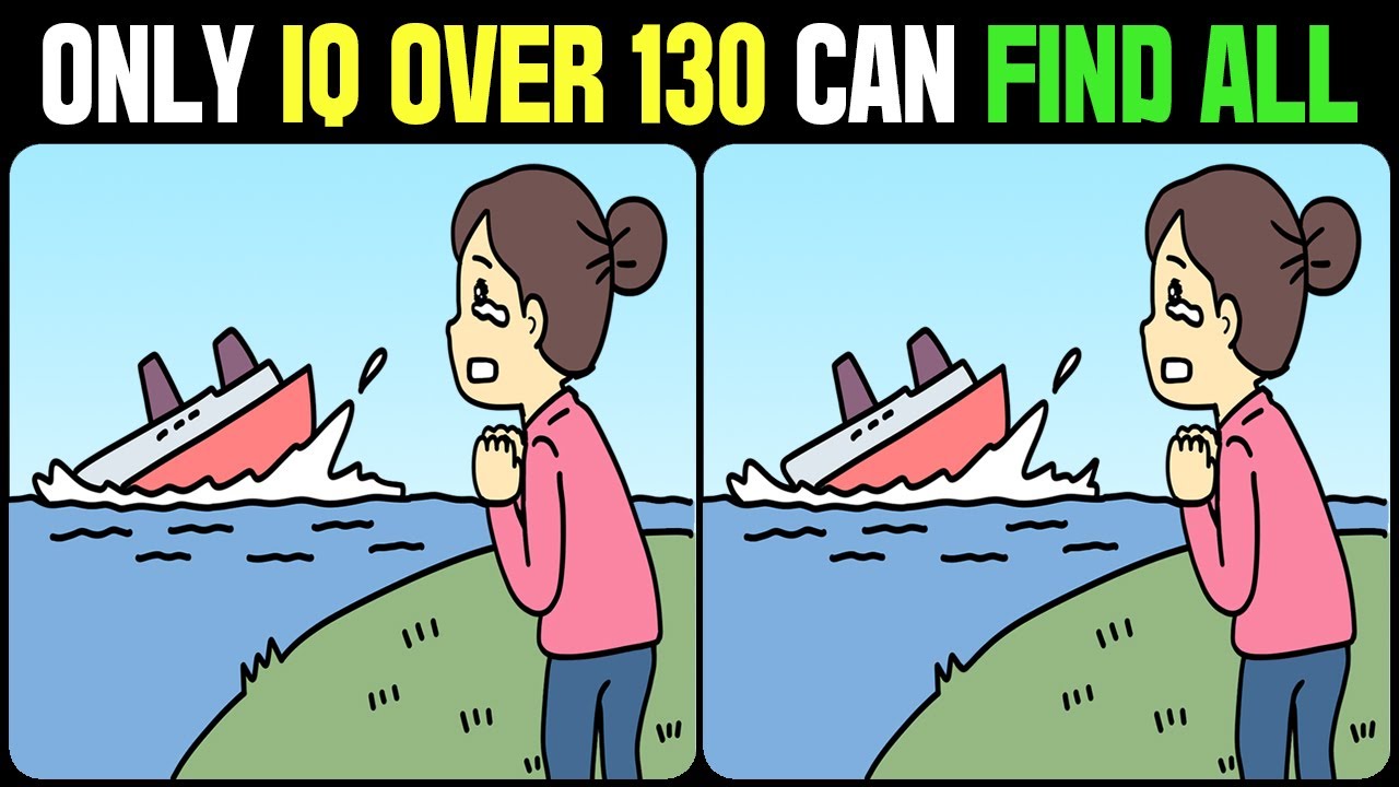 Spot The Difference : Can You Find Them All? [ Find The Difference #203 ]