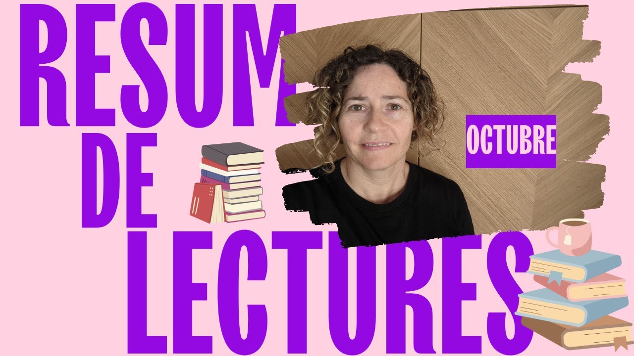 RESUM DE LECTURES DEL MES D'OCTUBRE. #booktubecatalà #youtubecatalà
