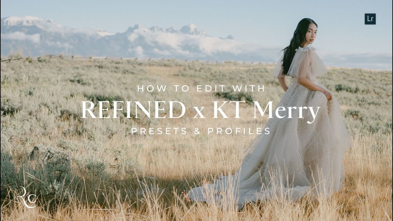Lightroom Edit of a stunning editorial by KT Merry | REFINED Co