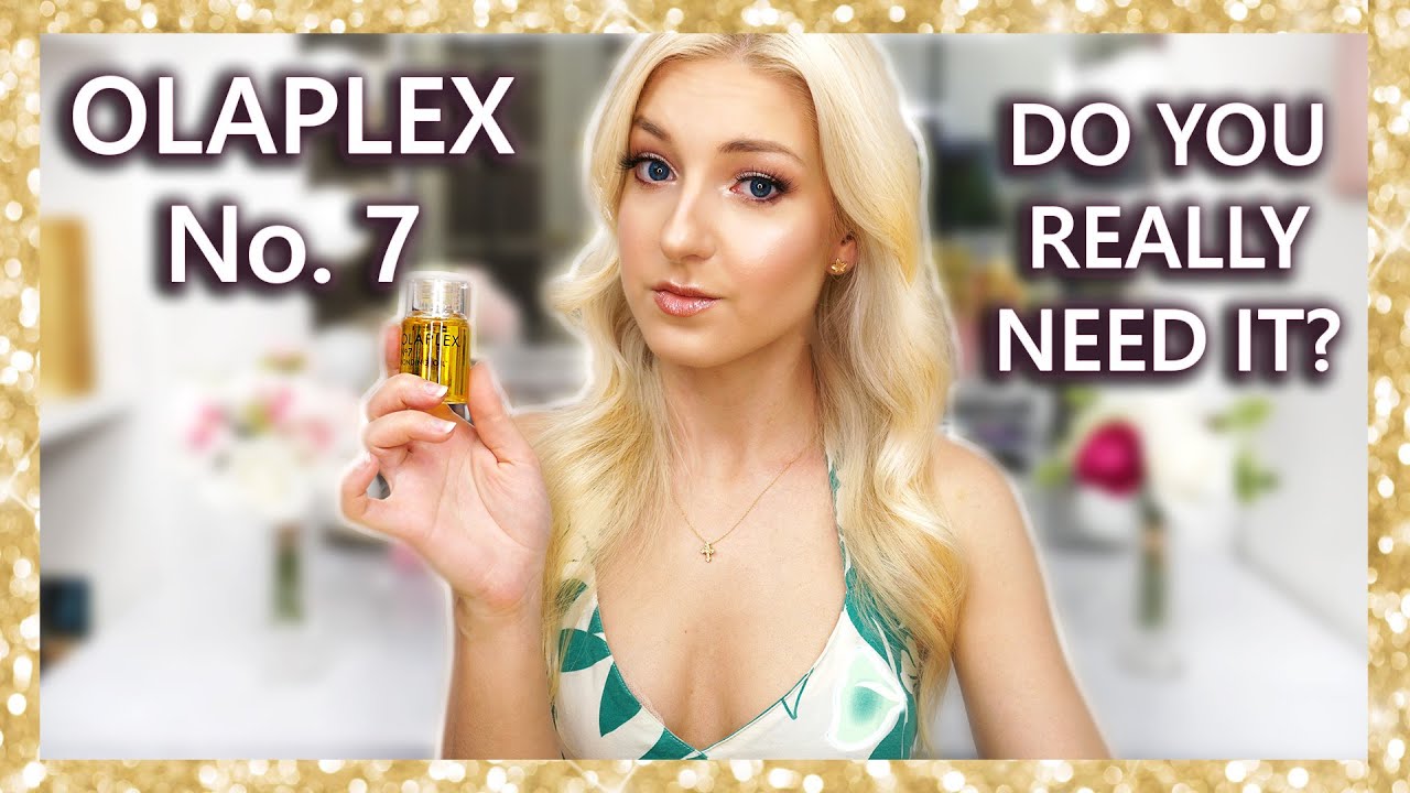 Обзор и демонстрация бондингового масла OLAPLEX NO 7 | Действительно ли оно вам нужно?