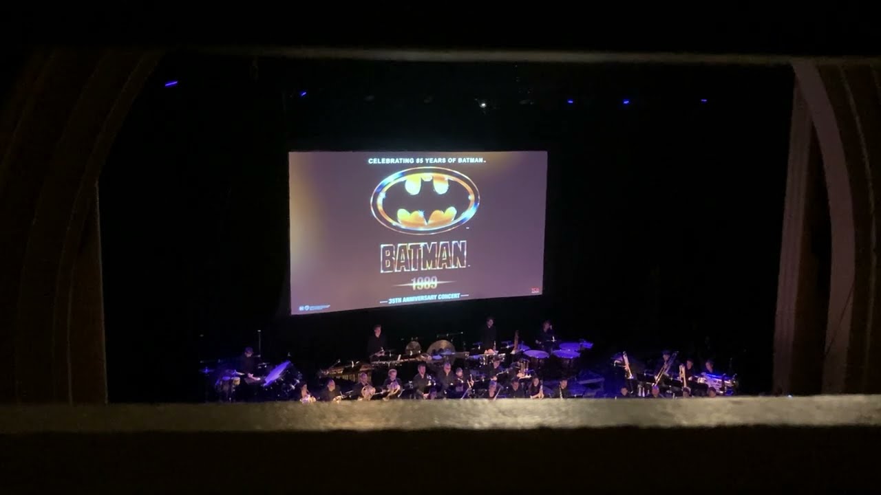 Batman 1989 In Concert, Paris (Introduction), 24/5/24, Le Grand Rex