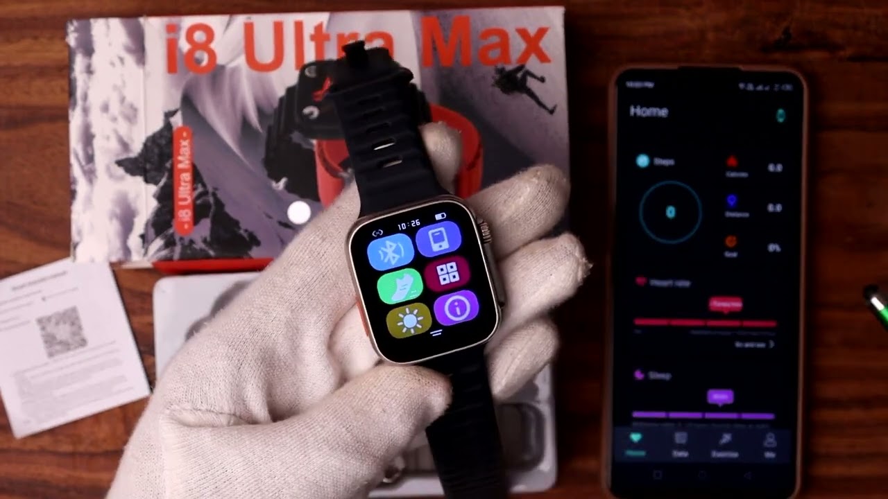 Smart Watch i8 Ultra Max Scan QR Code
