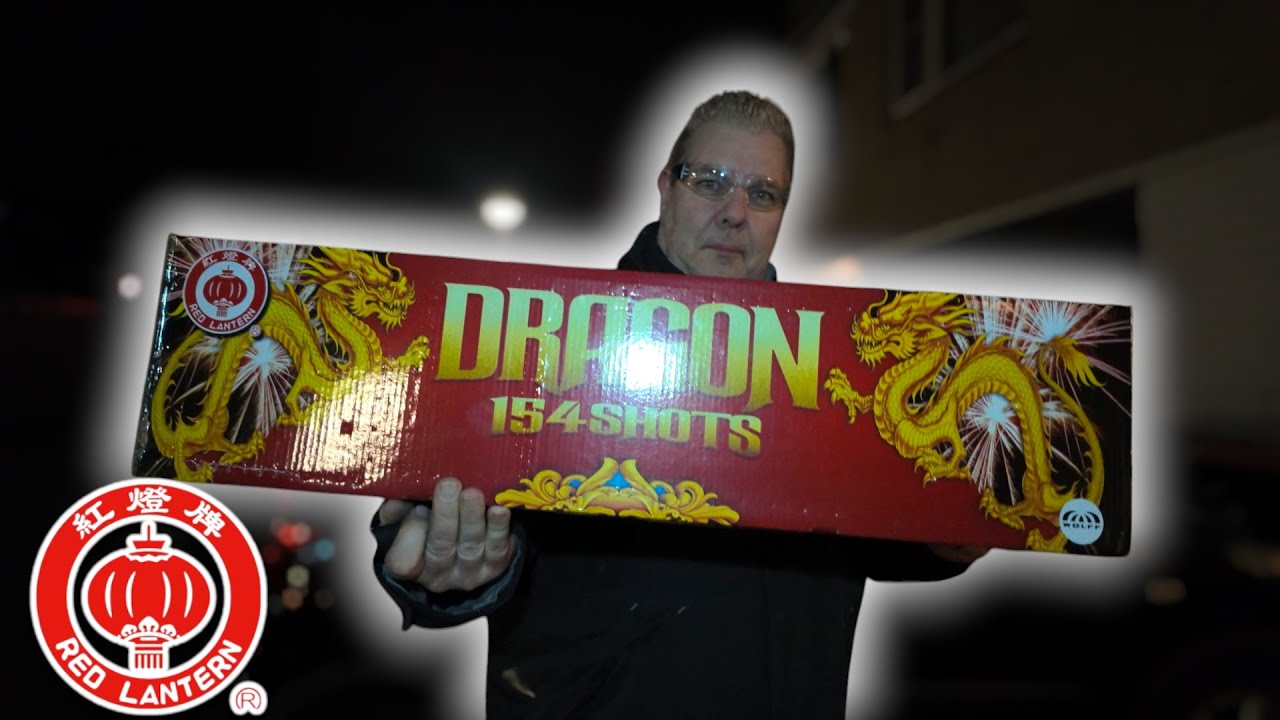 Red Lantern Dragon Vuurwerk is helemaal geweldig!