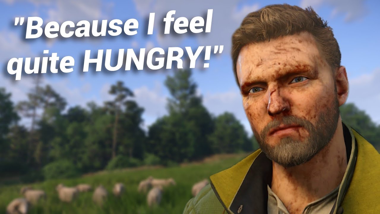 When Henry Feeling Quite Hungry in Kingdom Come Deliverance 2
