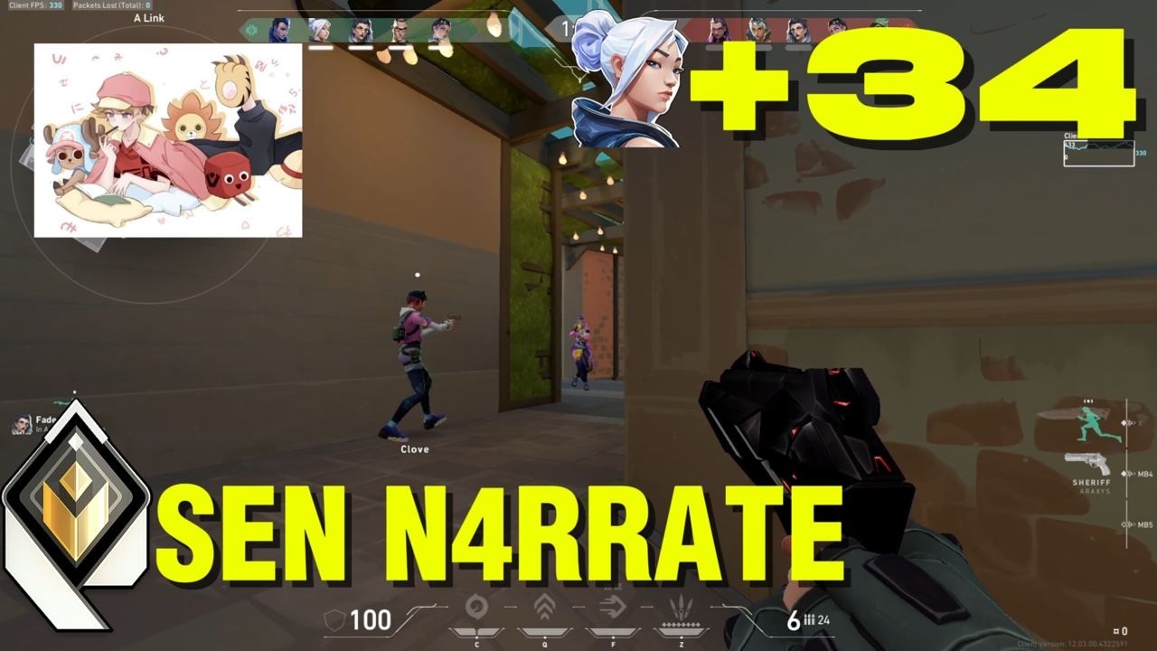 N4RRATE GOING CRAZY TO CARRY IN RADIANT RANKED!! *34 kills* - SEN N4RRATE [NA] #MatchMVP