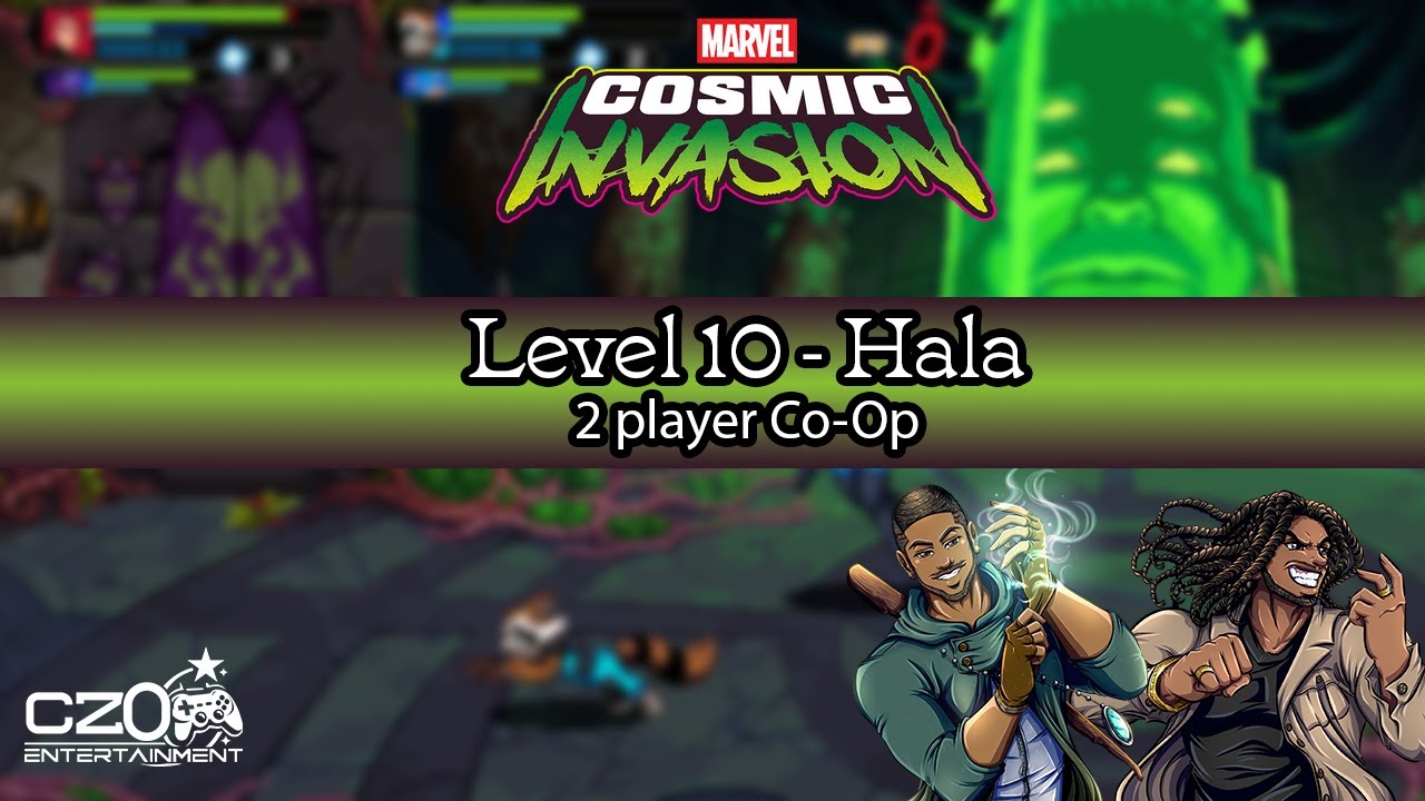 Marvel Cosmic Invasion – Level 10: Hala | 2 Player Co-Op (No Commentary | PS5)