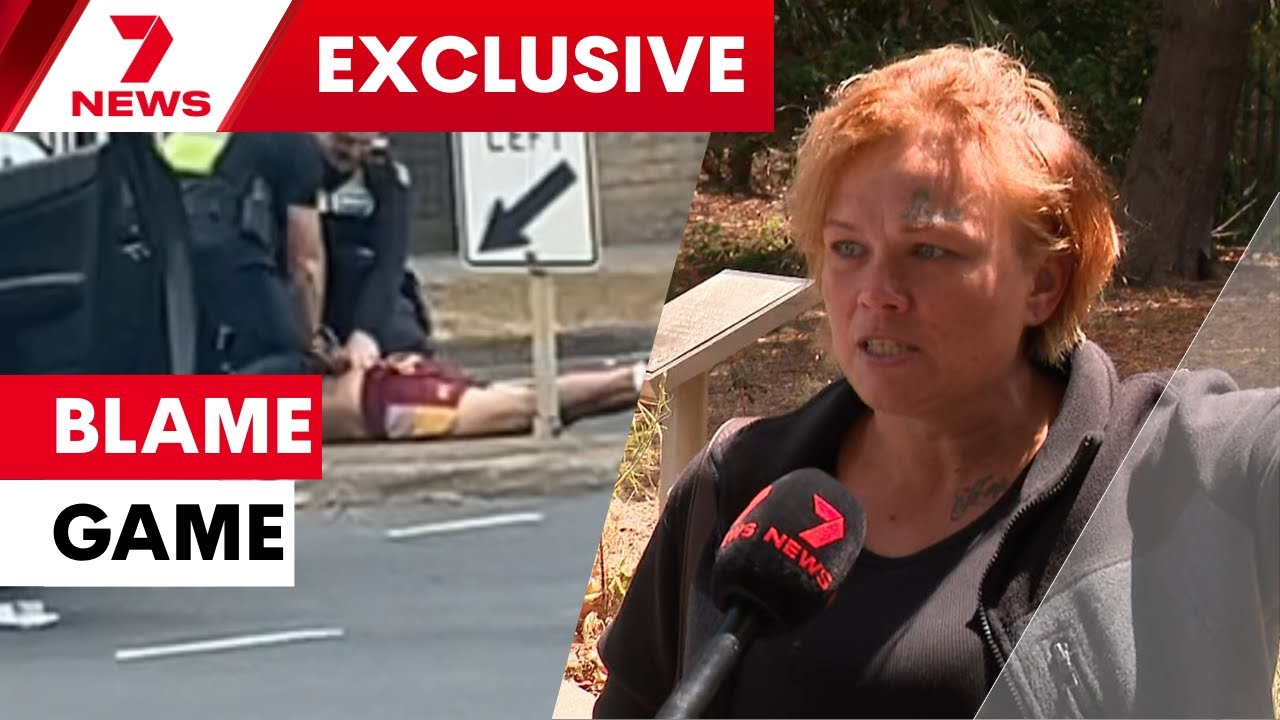 Woman involved in terrifying gunfire arrest points finger at police in Geelong | 7NEWS