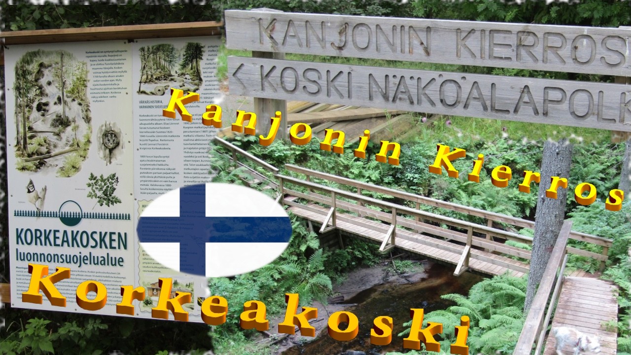 #Korkeakoski, le cascate più alte di #Finlandia