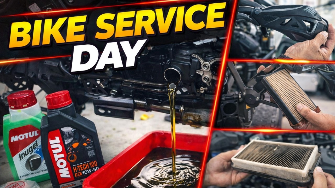 This Service Changed My Bike Completely 😳 | Full Service & Accessories | @ishavlogs5331