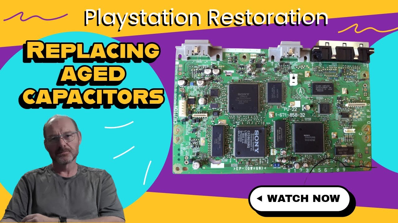 Bringing a 30 Year Old Console Back to Life with New Capacitors