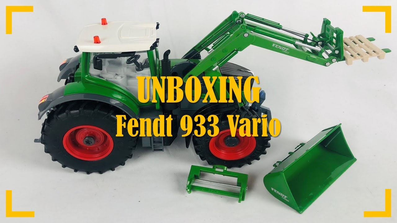 🚜 !! UNBOXING !! Tracteur Fendt 933 Vario 🚜