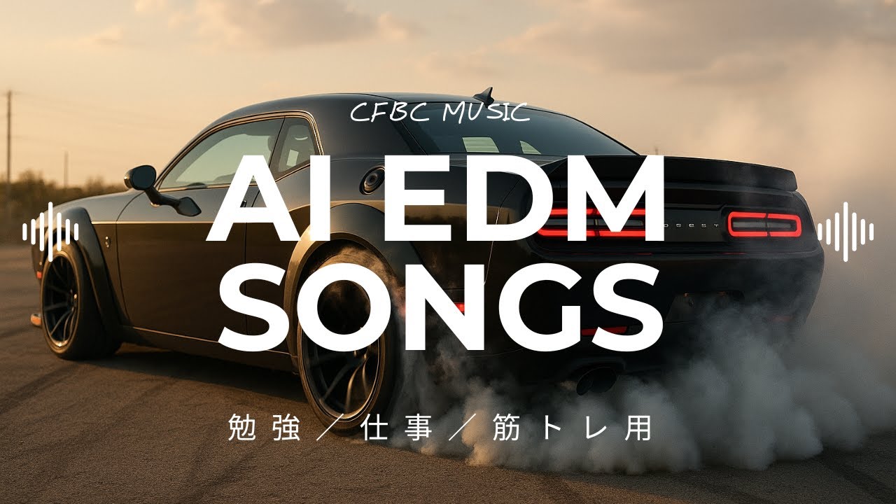 🎧【AI EDM Songs 2025】1時間ボーカルMix｜英語歌入りEDMで集中＆モチベーションUP